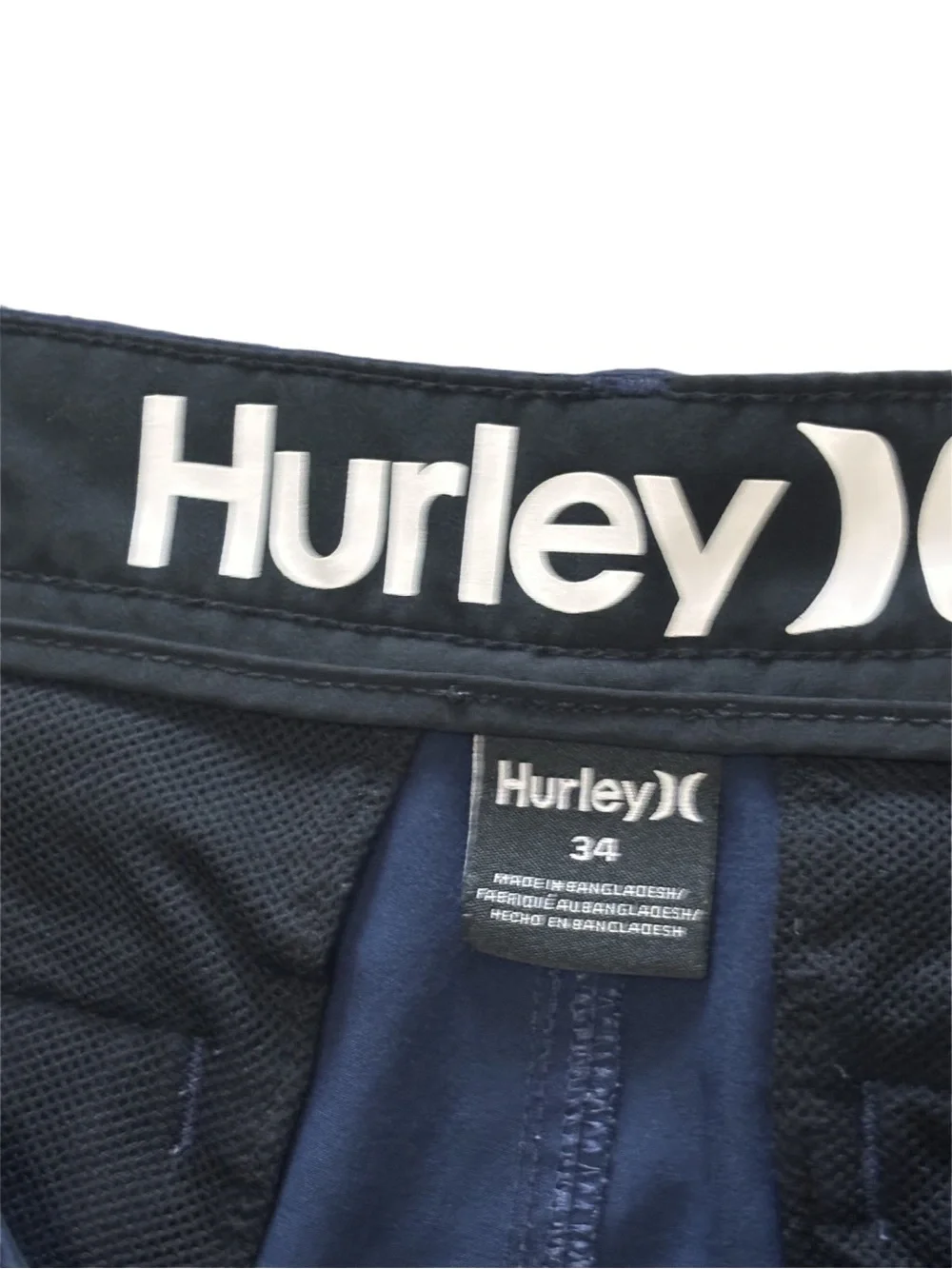 Hurley Phantom Hybrid Shorts Navy Blue Men’s 34